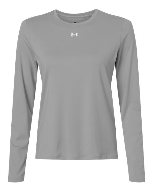 Women's Team Vanish Long Sleeve T-Shirt - Mod Grey/ White Front