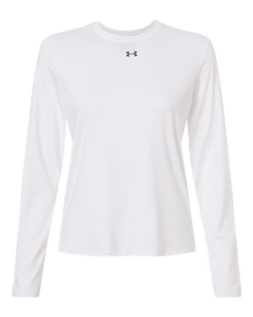 Women's Team Vanish Long Sleeve T-Shirt - White/ Pitch Grey Front