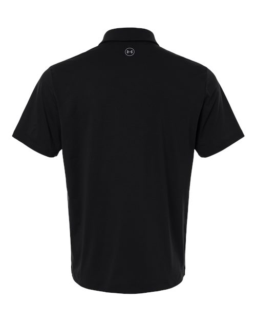 Men's Drive Bonded Polo - Black/ Steel Back