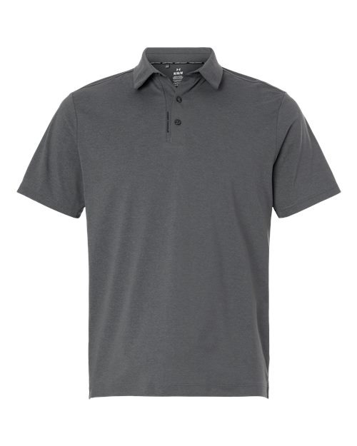 Men's Drive Bonded Polo - Castlerock/ Titan Grey/ Black Front