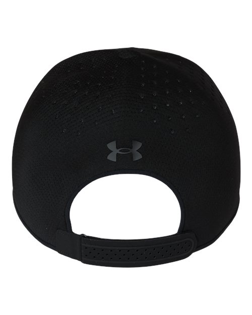 Blank Stealthform Low Adjustable Cap - Black/ Black Back