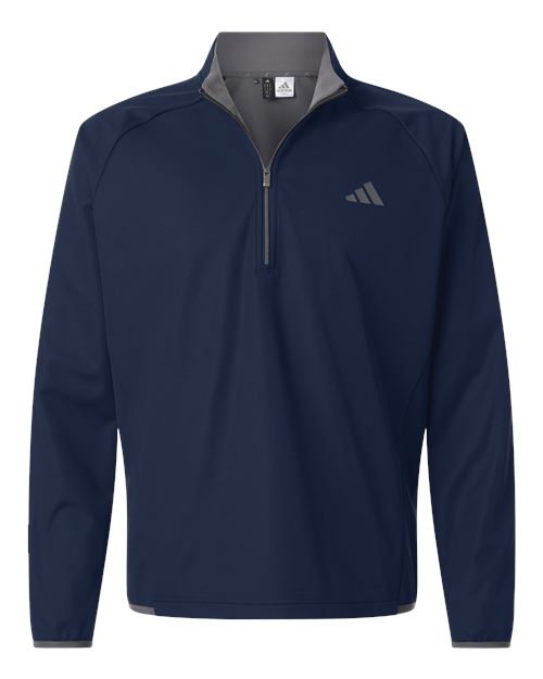 Men's Ultimate365 Wind Quarter-Zip Pullover - Collegiate Navy Front
