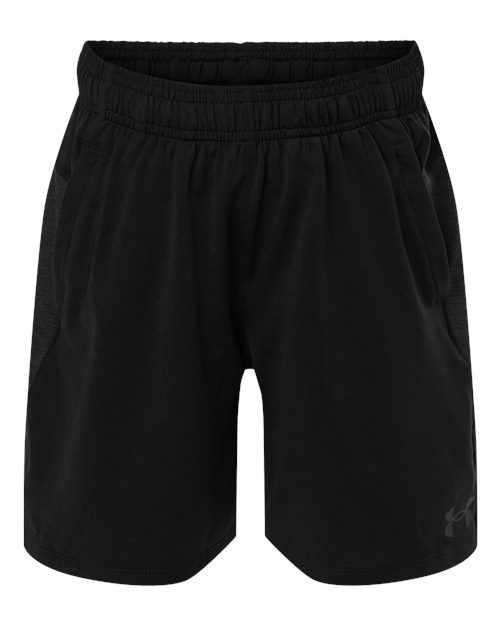 Youth Tech Vent Short - Black/ Black/ Jet Grey Front