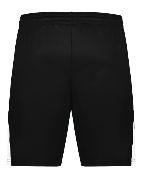 Men's Step-Back Basketball Shorts - Black/ White Back