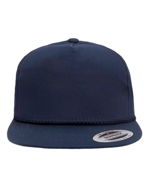 Classic Poplin Golf Cap - Navy Front