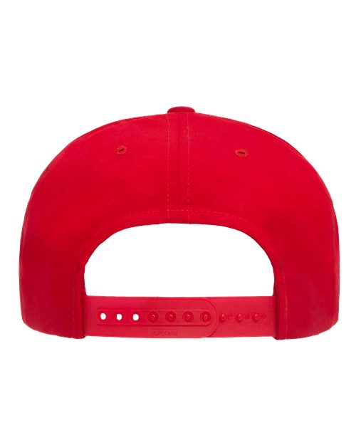 Classic Poplin Golf Cap - Red Back