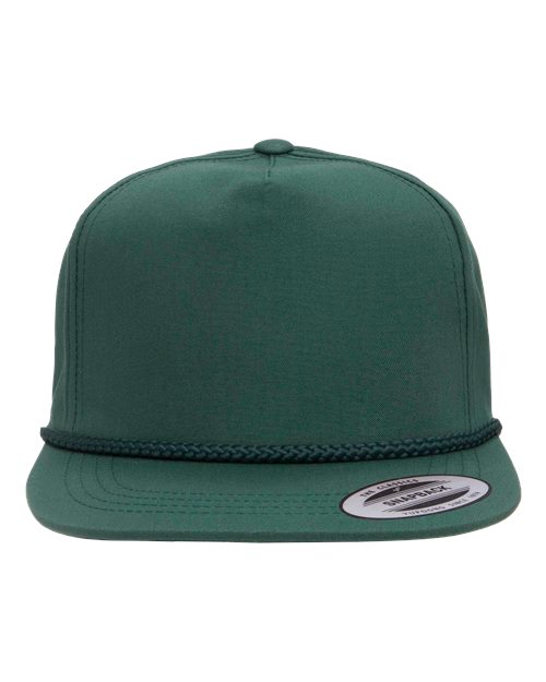 Classic Poplin Golf Cap - Spruce Front