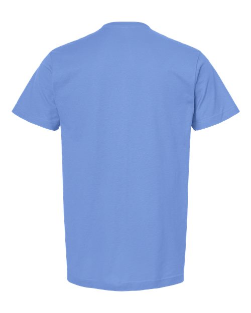 Unisex Fine Jersey T-Shirt - Carolina Blue Back