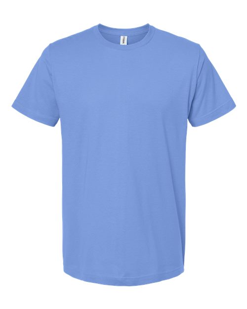 Unisex Fine Jersey T-Shirt - Carolina Blue Front