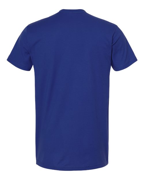 Unisex Fine Jersey T-Shirt - Deep Blue Back