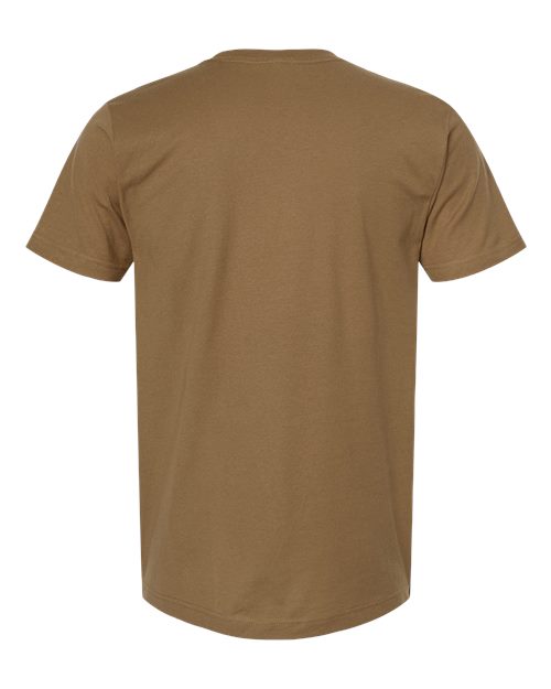 Unisex Fine Jersey T-Shirt - Desert Brown Back