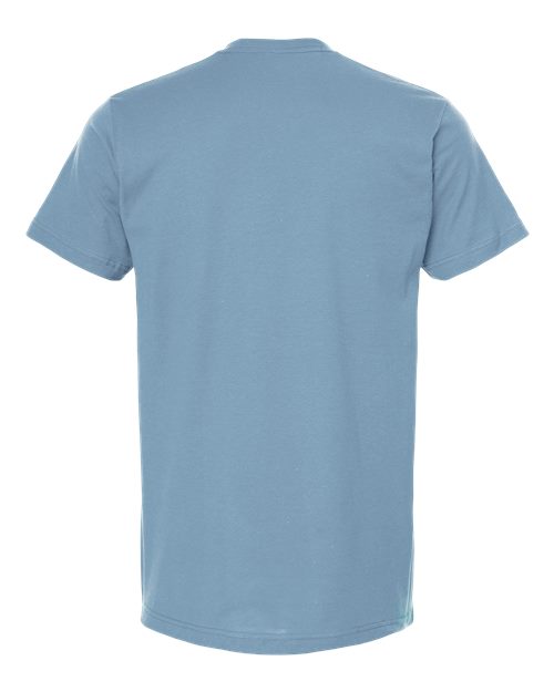 Unisex Fine Jersey T-Shirt - Light Slate Back