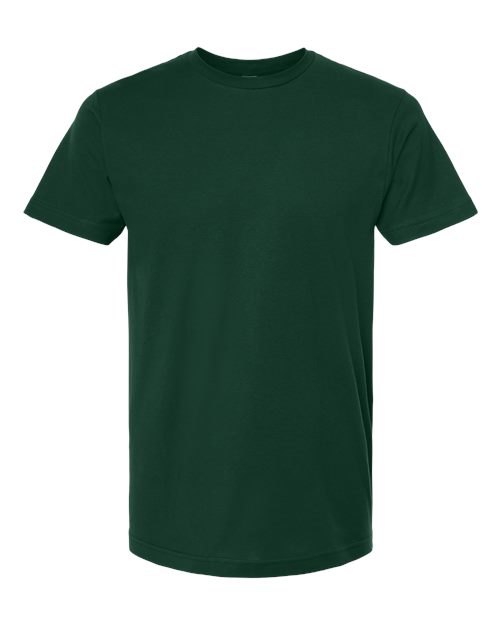 Unisex Fine Jersey T-Shirt - Forest Green Front