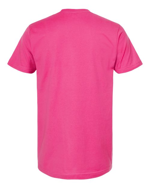 Unisex Fine Jersey T-Shirt - Fuchsia Back
