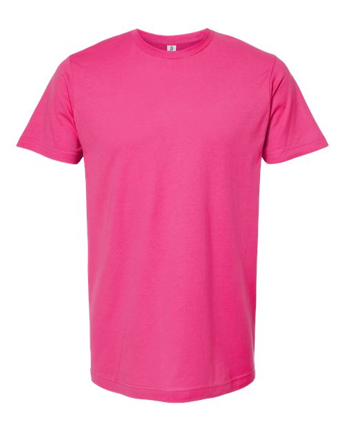 Unisex Fine Jersey T-Shirt - Fuchsia Front