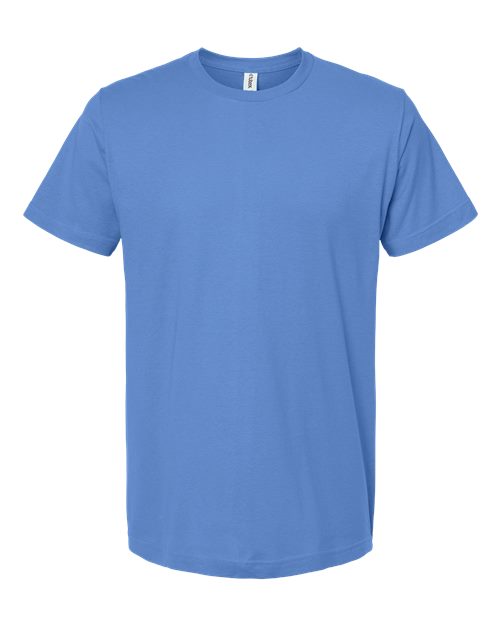 Unisex Fine Jersey T-Shirt - Serenity Blue Front