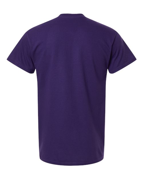 Unisex Heavy Cotton™ T-Shirt - Fan Dark Purple Back