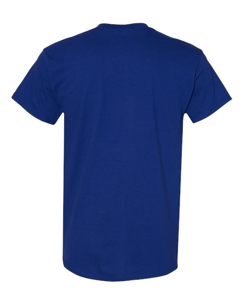 Unisex Heavy Cotton™ T-Shirt - Fan Deep Royal Back