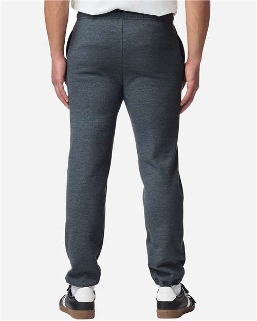 Unisex Heavy Blend™ Pocket Sweatpants - Dark Heather Back
