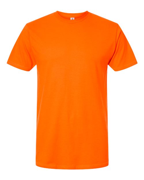 Unisex Heavyweight Jersey T-Shirt - Safety Orange Front