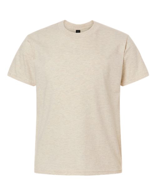 Gildan Youth Softstyle® T-Shirt - Heather Oatmeal Front