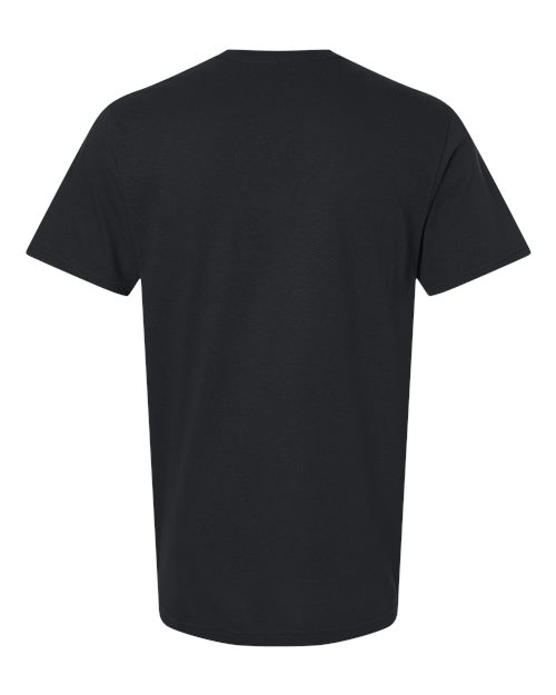 Unisex Softstyle® Plasma Print T-Shirt - Black Back