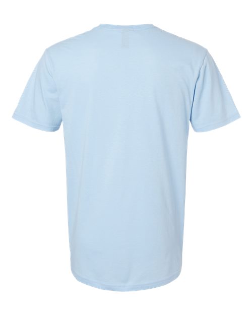 Unisex Softstyle® Plasma Print T-Shirt - Light Blue Back