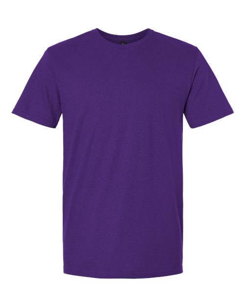Unisex Softstyle® Plasma Print T-Shirt - Purple Front