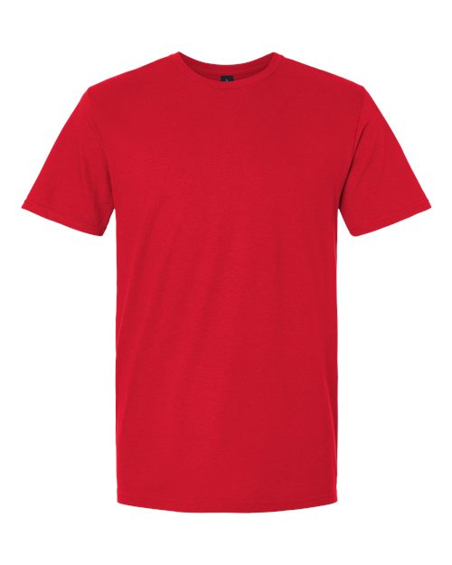 Unisex Softstyle® Plasma Print T-Shirt - Red Front