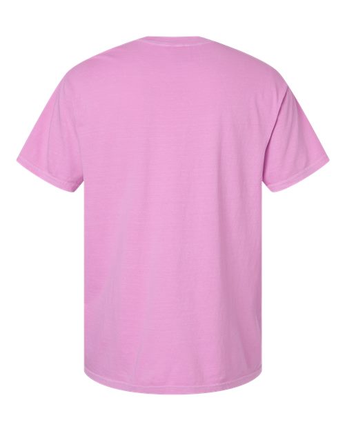 Unisex Garment-Dyed Heavyweight T-Shirt - Rose Quartz Back