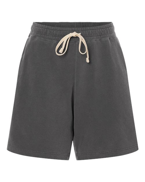 Comfort Colors Women’s Garment-Dyed Lightweight Sweat Shorts - Pepper Front