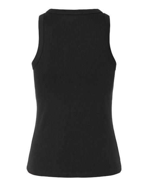 Women's Baby Rib Tank - Black Back