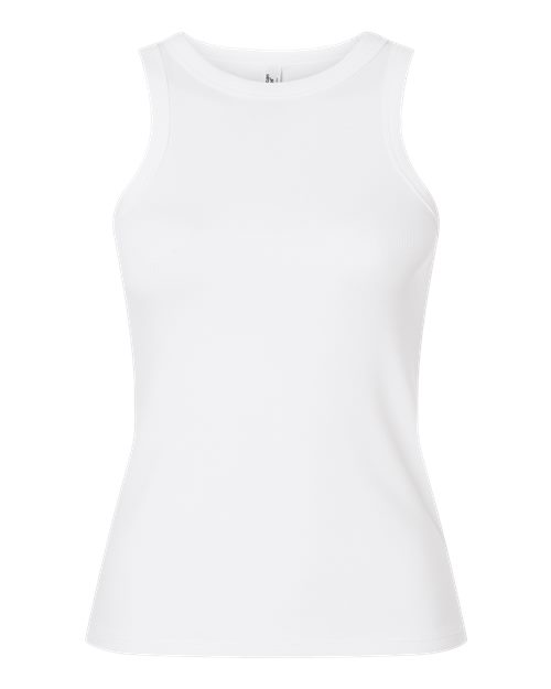 Women's Baby Rib Tank - White Front