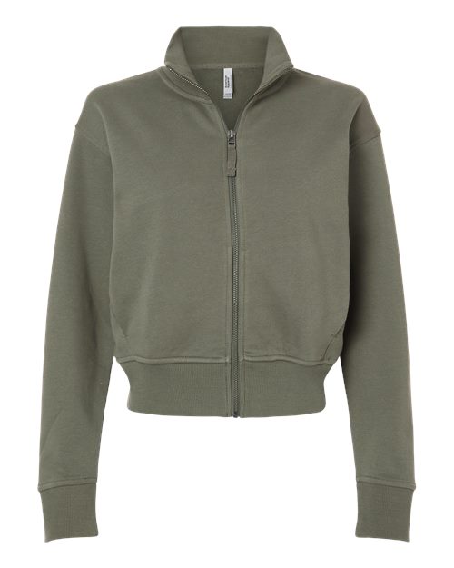 Women's French Terry Full-Zip Jacket - Lieutenant Front