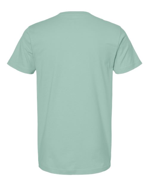 Unisex Fine Jersey T-Shirt - Light Sage Back