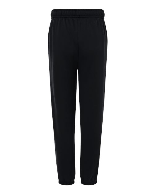 Unisex Sponge Fleece Sweatpants - Black Back