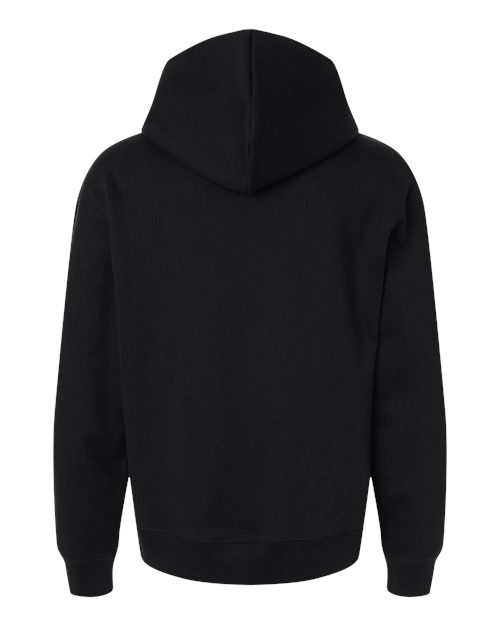 Unisex 10 oz Full-Zip Hoodie Sweatshirt - Black Back
