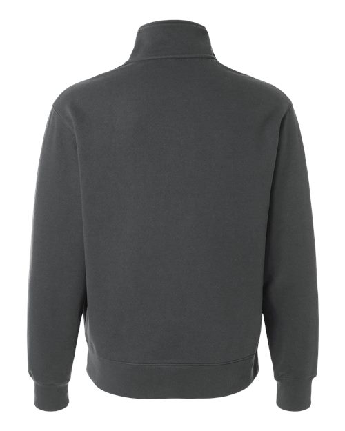 BELLA + CANVAS Unisex 10 oz Quarter-Zip Pullover Sweatshirt - Back
