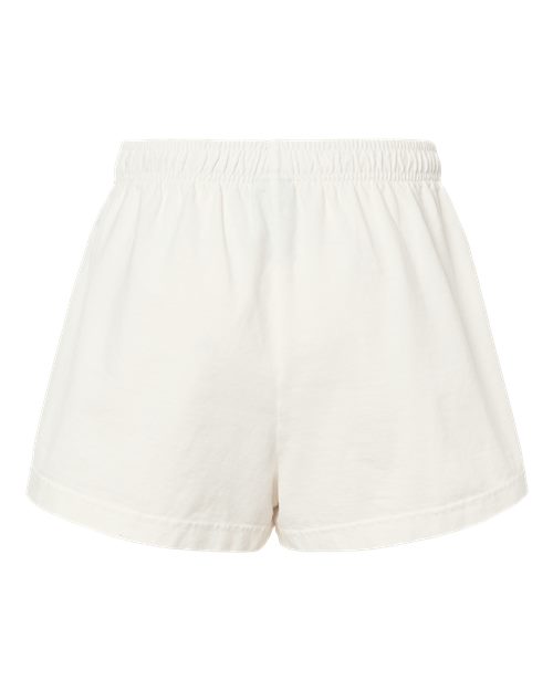 Women's Garment-Dyed Shorts - Vintage White Back