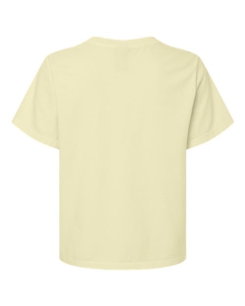 Women's Garment-Dyed Tee - Buttermilk Back