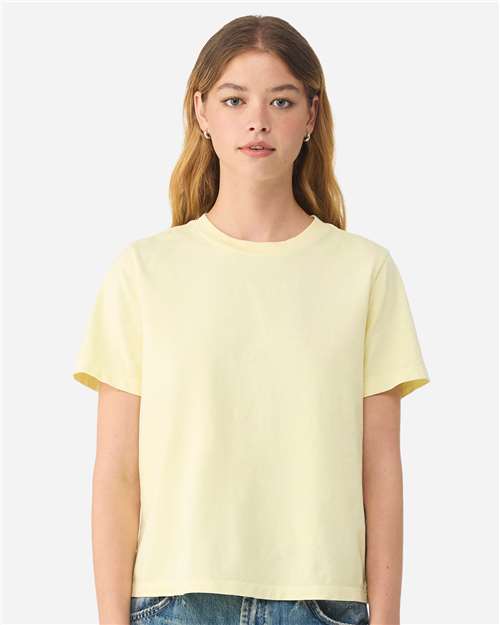 BELLA + CANVAS Women's Garment-Dyed Tee - Model Front