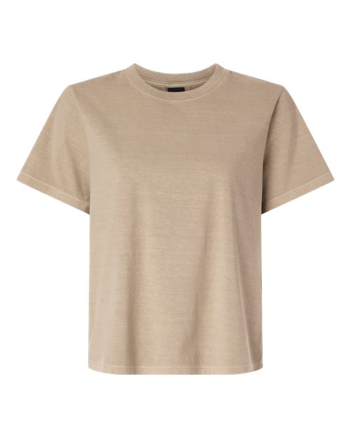 Women's Garment-Dyed Tee - Khaki Front