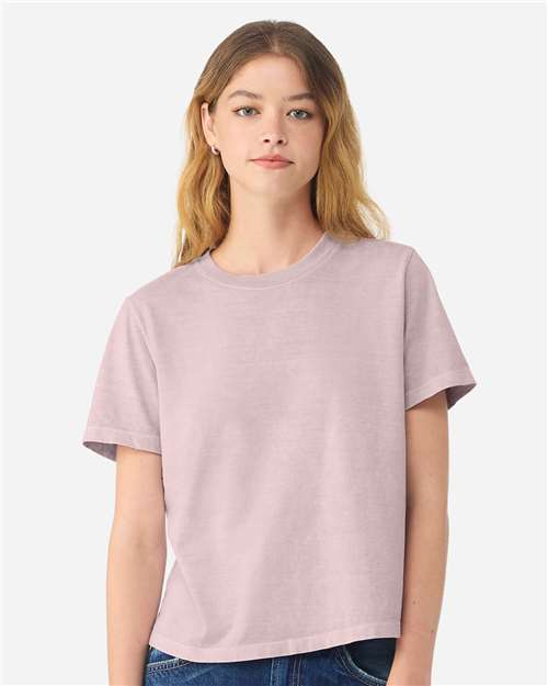 Women's Garment-Dyed Tee - Washed Lavender Front