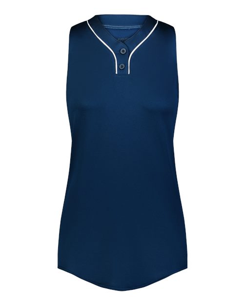 Women's Cutter Jersey - Navy/ White Front