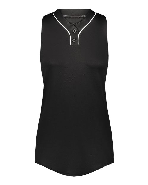Girls' Cutter Jersey - Black/ White Front