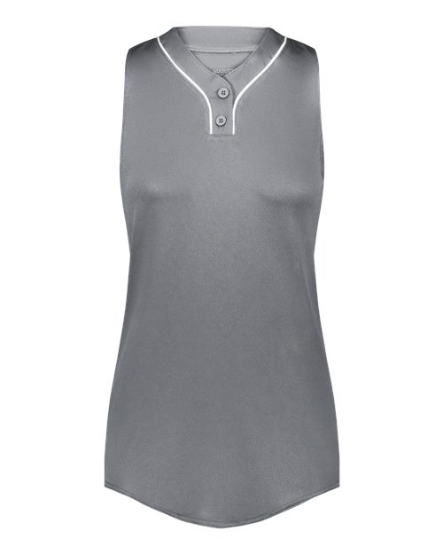 Girls' Cutter Jersey - Graphite/ White Front