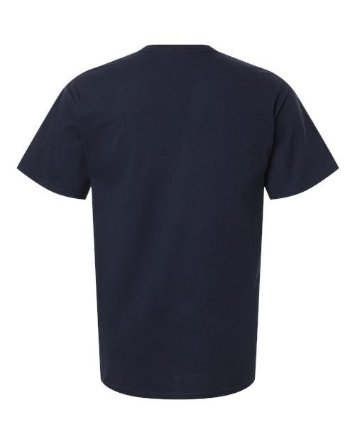Unisex Jersey T-Shirt - Navy Back