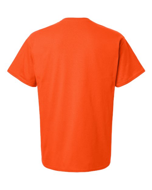 Unisex Jersey T-Shirt - Orange Back