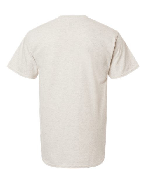 Unisex Jersey T-Shirt - Oatmeal Heather Back