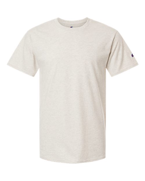 Unisex Jersey T-Shirt - Oatmeal Heather Front